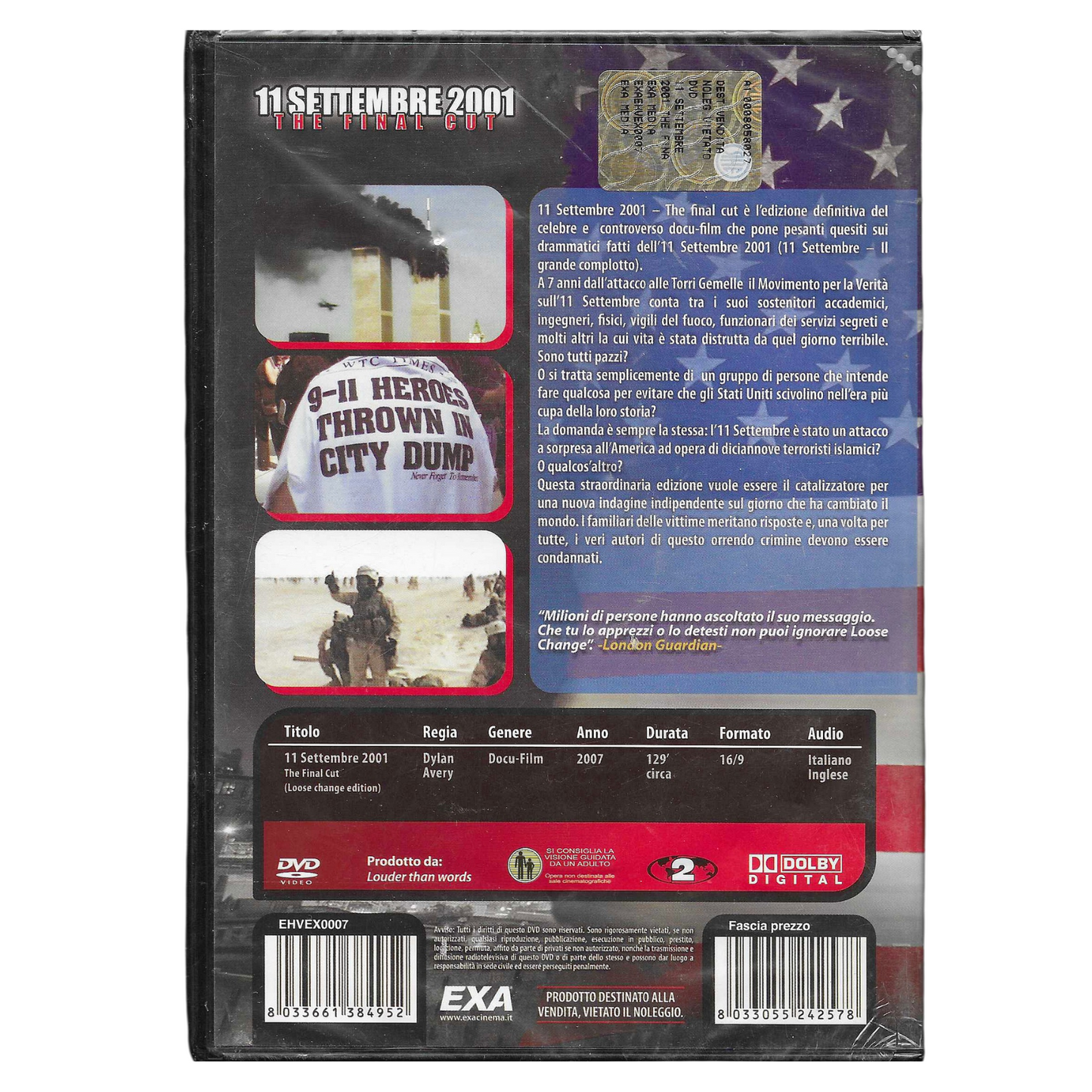 DVD 11 Settembre 2001 – The Final Cut - NUOVO TRD0145