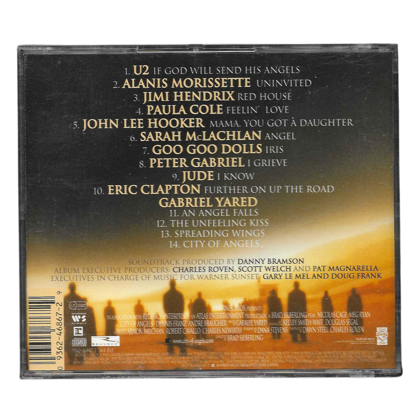 City of Angels - Music From The Motion Picture | Colonna Sonora Ufficiale | CD Ottime Condizioni - TR0152