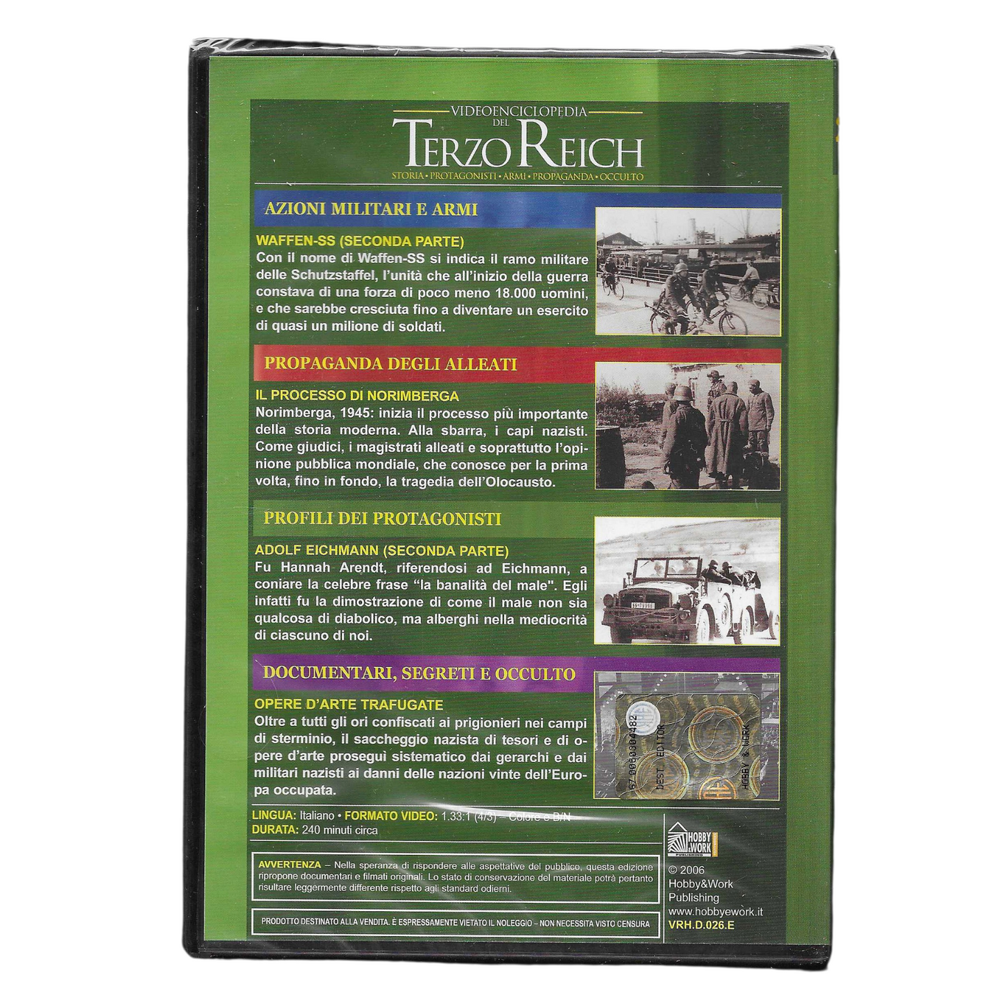 VIDEOENCICLOPEDIA DEL TERZO REICH - VOLUME 26 - DVD EDITORIALE - TRD0164