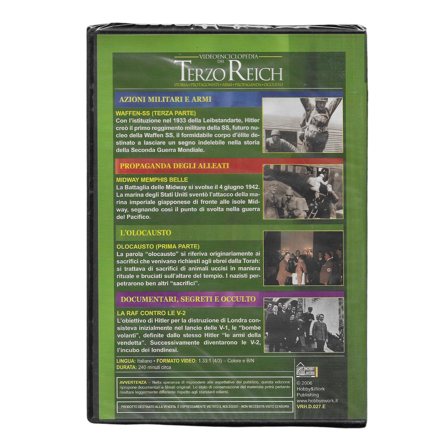 VIDEOENCICLOPEDIA DEL TERZO REICH - VOLUME 27 - NUOVO - TRD0162