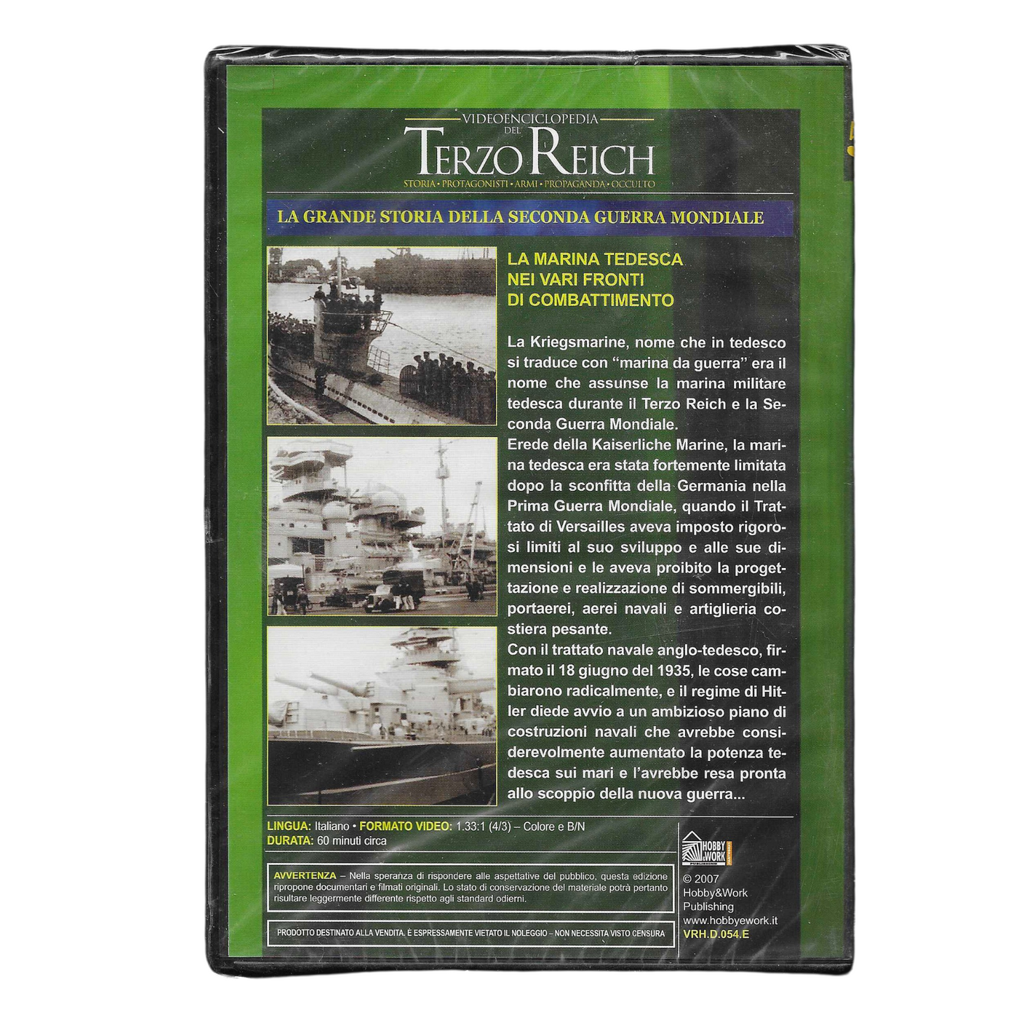 VIDEOENCICLOPEDIA DEL TERZO REICH - VOLUME 54 - DVD EDITORIALE - TRD0165