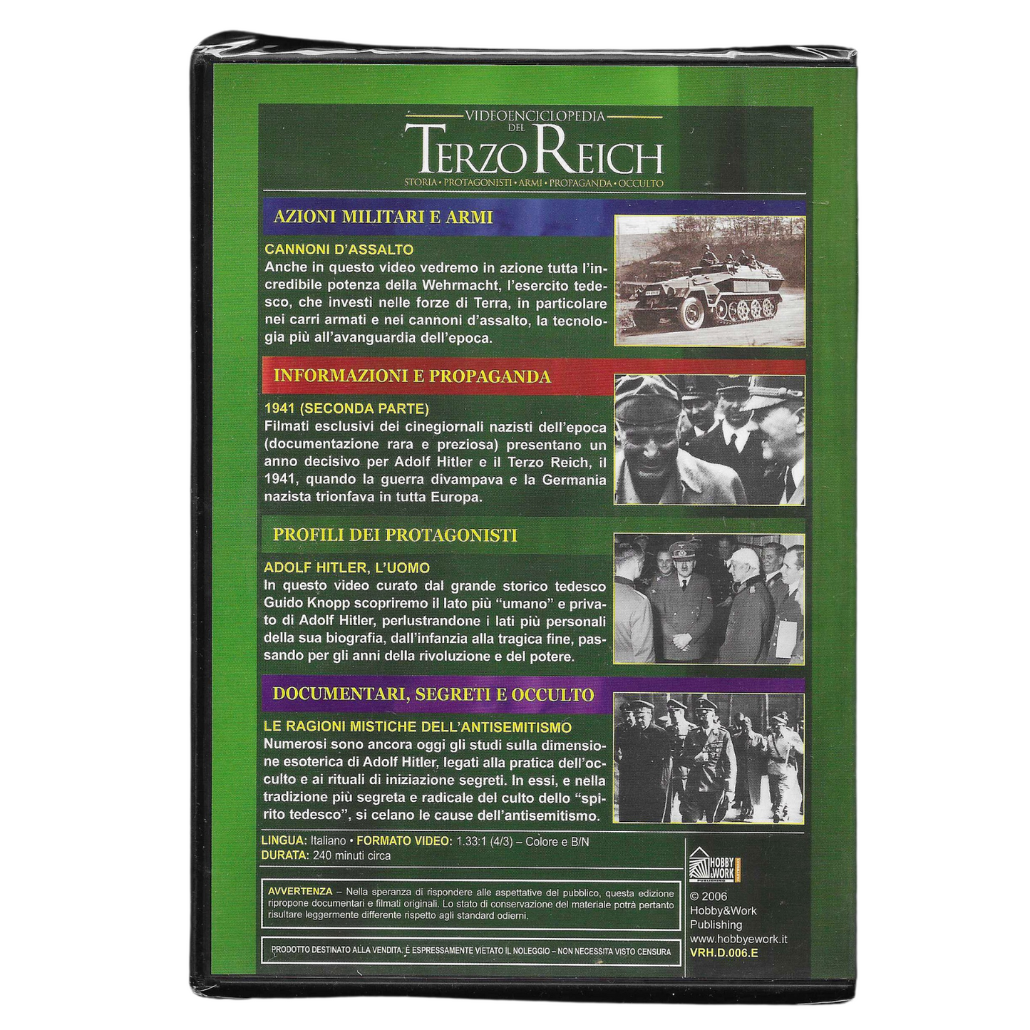 VIDEOENCICLOPEDIA DEL TERZO REICH - VOLUME 6 - NUOVO - TRD0160