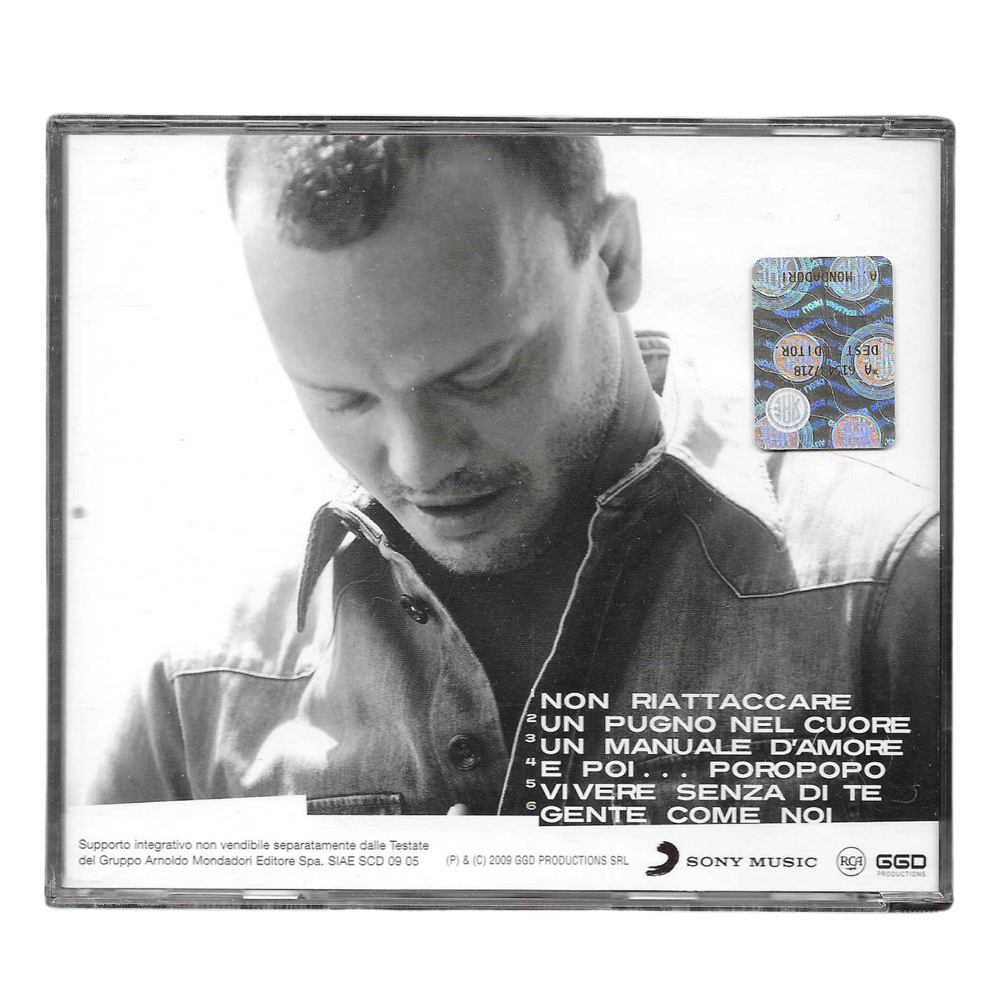 Gigi D'Alessio – 6 Come Sei | CD Editoriale | OTTIME CONDIZIONI - TR0184