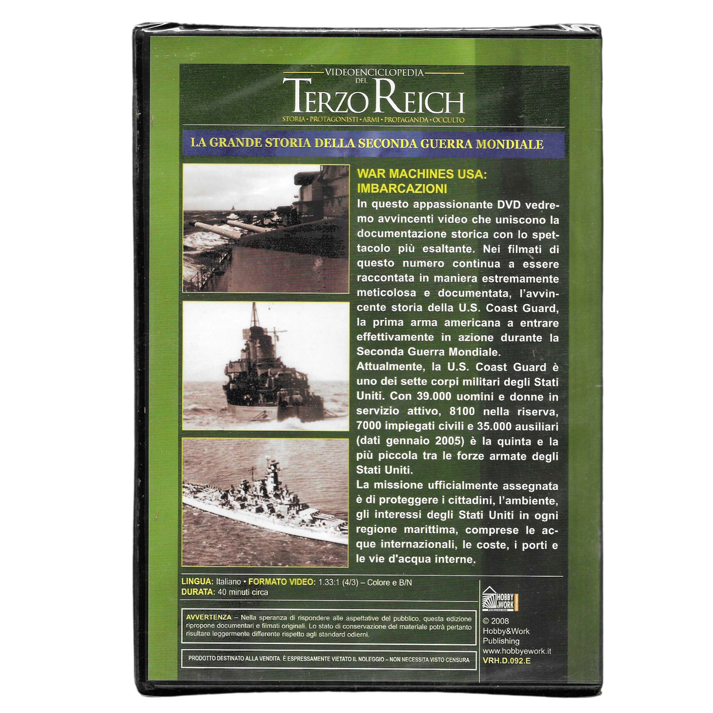 VIDEOENCICLOPEDIA DEL TERZO REICH - VOLUME 92 - TRF0161