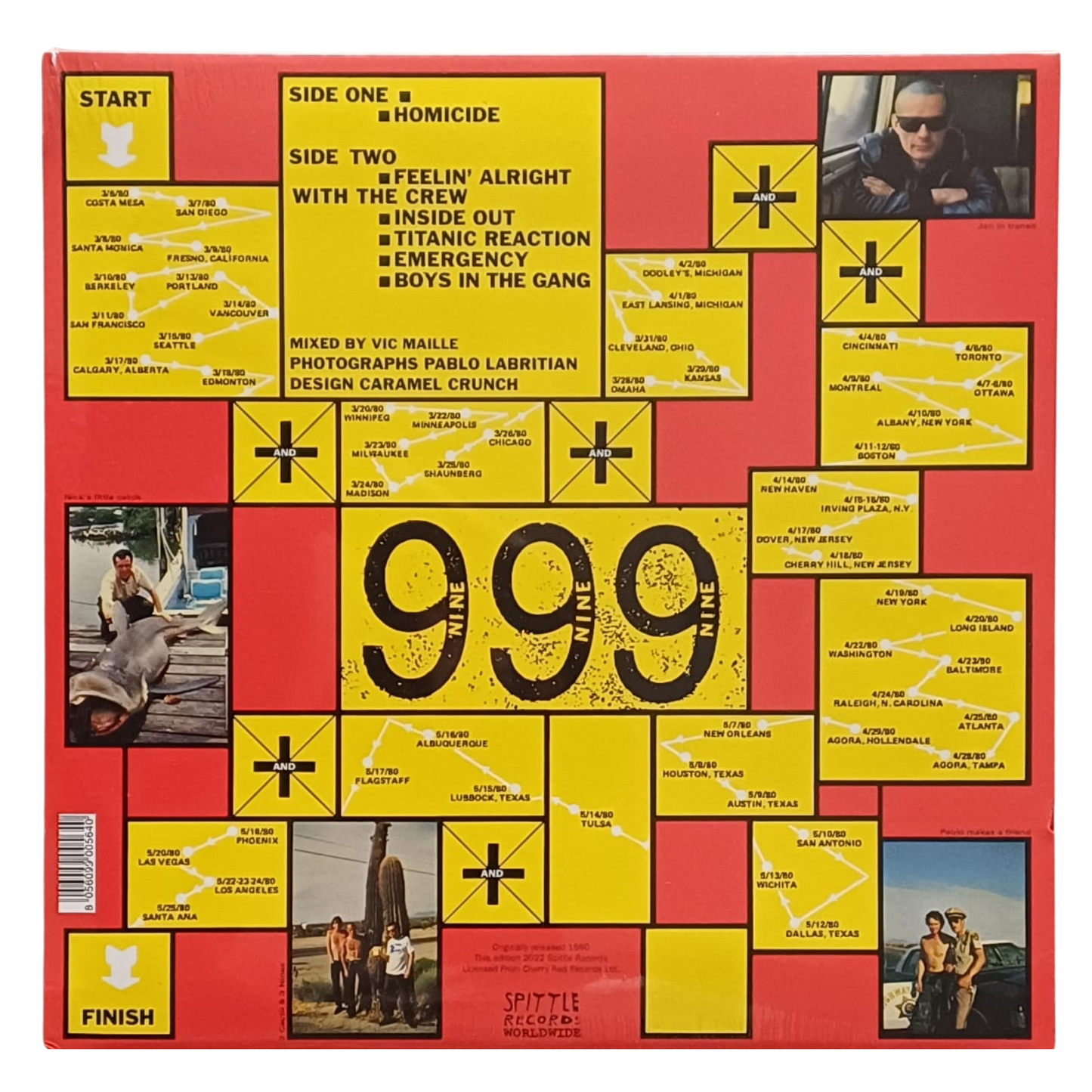 999 – The Biggest Tour In Sport | LP Reissue – SPITTLE130 | NUOVO - TRV0087