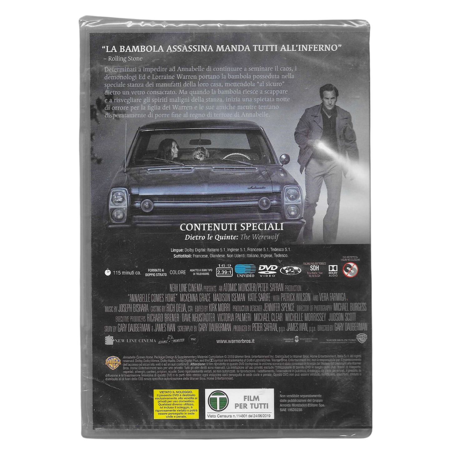 ANNABELLE 3 (DVD Editoriale) - NUOVO - TRD0168