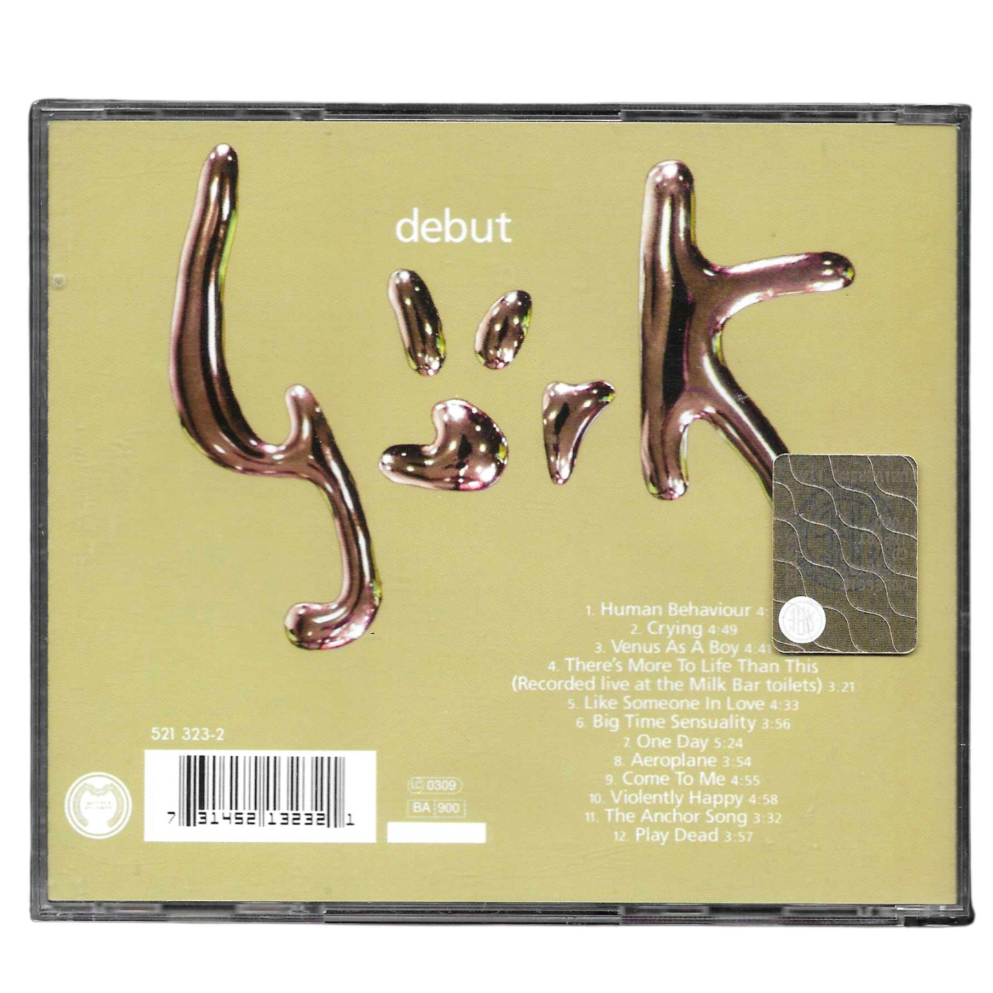 Björk – Debut | CD 1993 | Mother Records 521 323-2 | OTTIME CONDIZIONI-TR0233