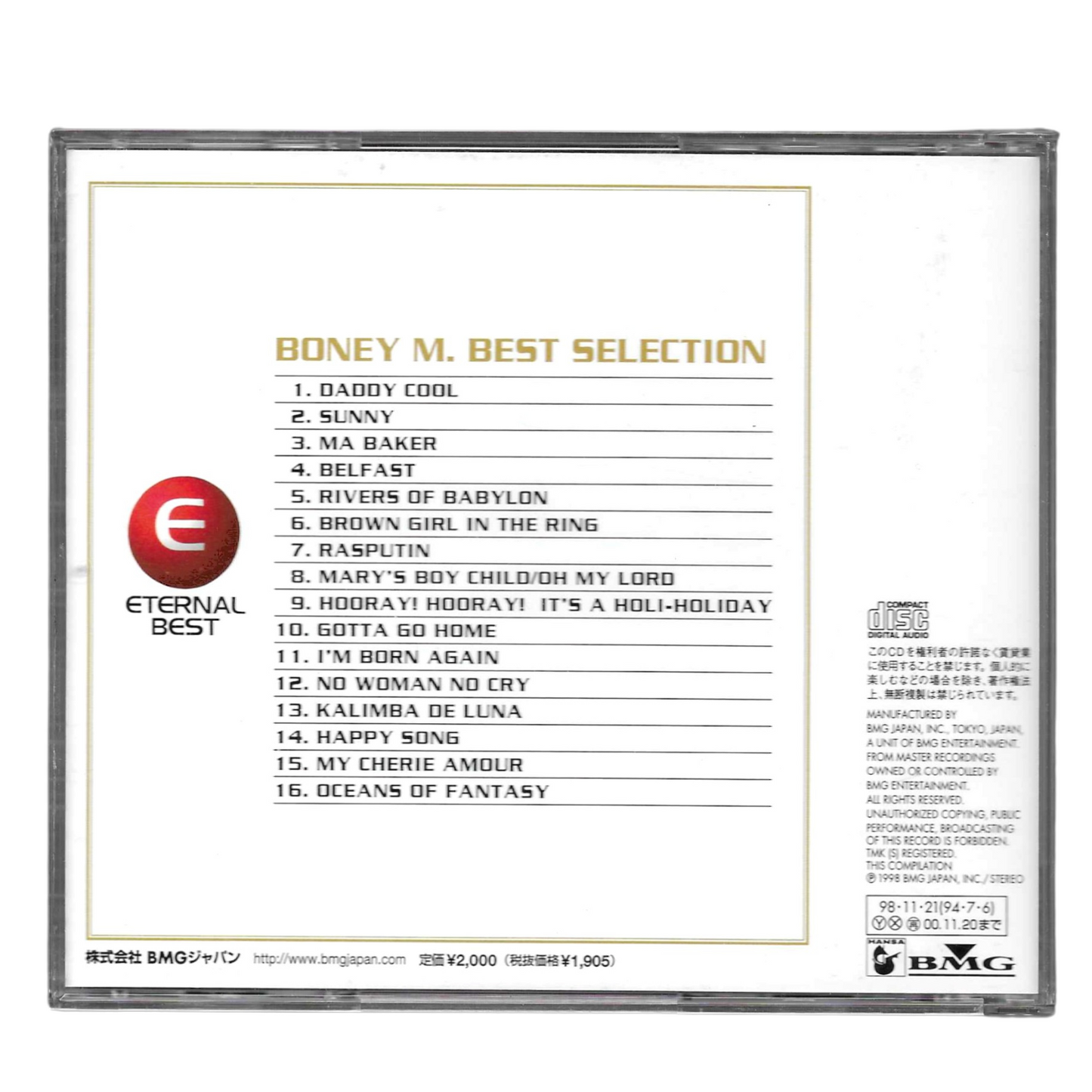 Boney M. - Best Selection | Greatest Hits | Edizione Speciale - TR0156