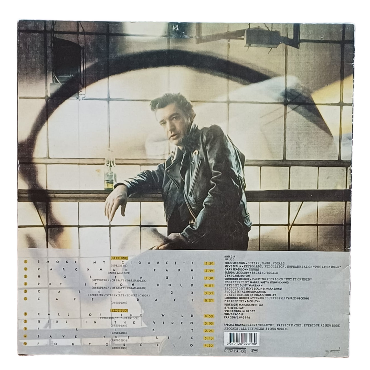 Chris Spedding – Cafe Days | LP – ROSE 216 | OTTIME CONDIZIONI (VG+) TRV0030
