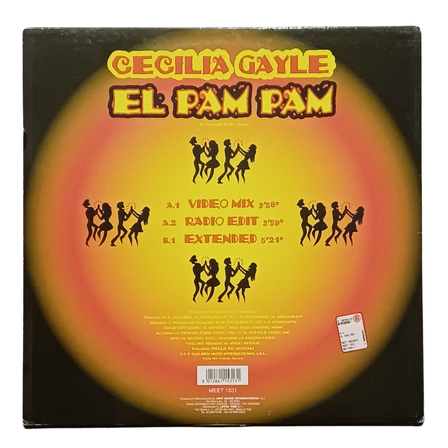 Cecilia Gayle – El Pam Pam |Vinile 12" 45 RPM – MEET 1531|(VG+) OTTIME CONDIZIONI -TRV0067