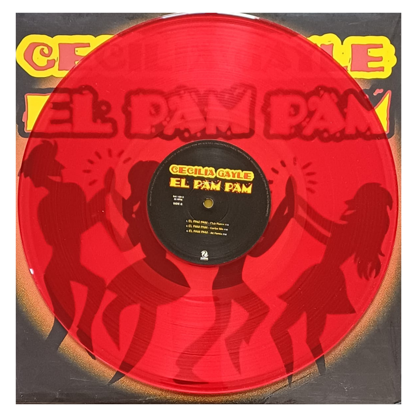 Cecilia Gayle – El Pam Pam |12" Maxi – SAI 10013 – Vinile Rosso | (M) TRV0111