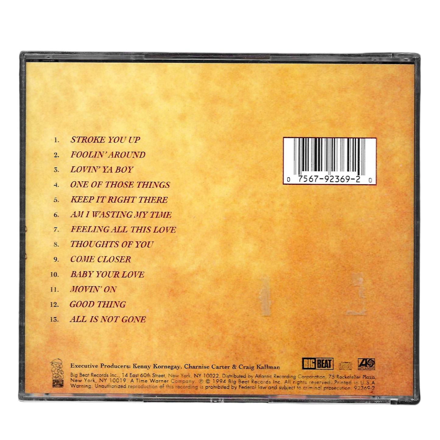 Changing Faces - Changing Faces | CD Album R&B Soul | Ottime Condizioni - TR0120