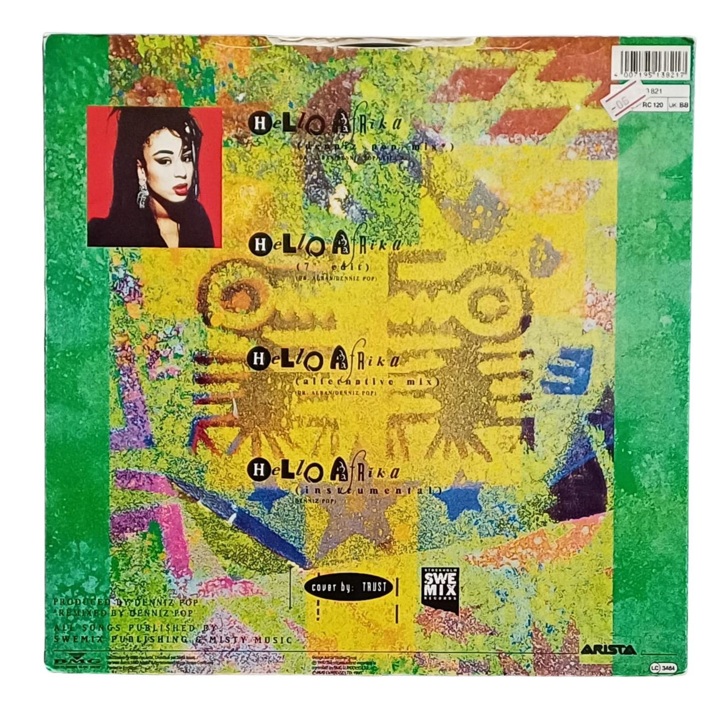 Dr. Alban Featuring Leila K. – Hello Afrika | Vinile 12" | (VG+) TRV0052