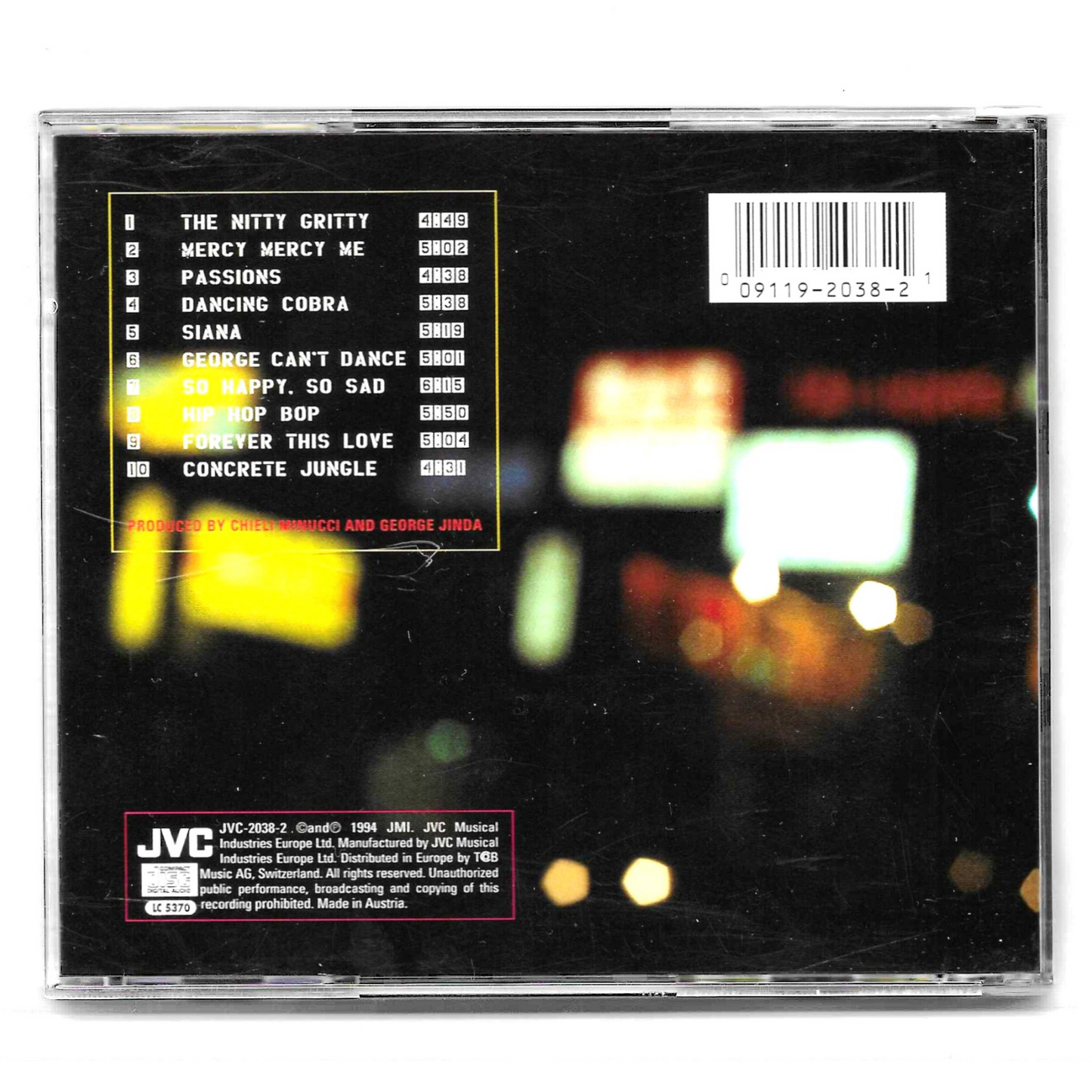 Special EFX - Catwalk | CD Album Smooth Jazz Fusion | Ottime Condizioni - TR0125