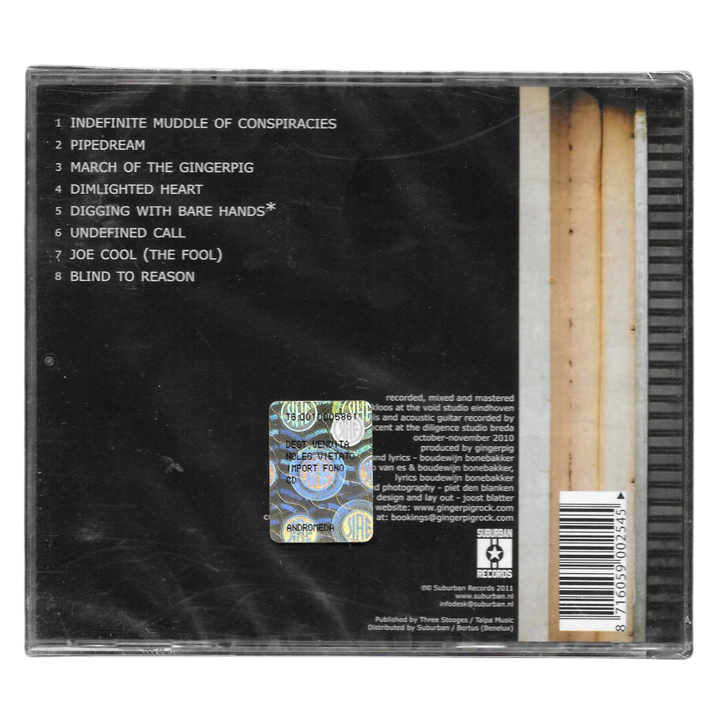 Gingerpig – The Ways Of The Gingerpig | CD BURBCD 075 | NUOVO - TR0259