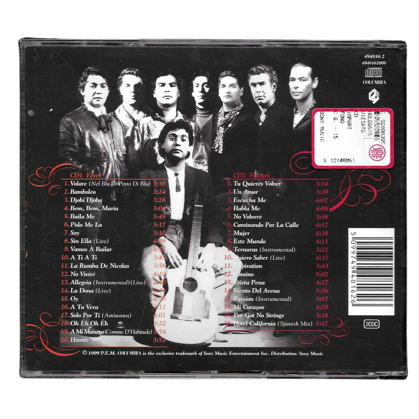 Gipsy Kings - Volare The Very Best Of | 2 CD Compilation | COME NUOVO - TR0150