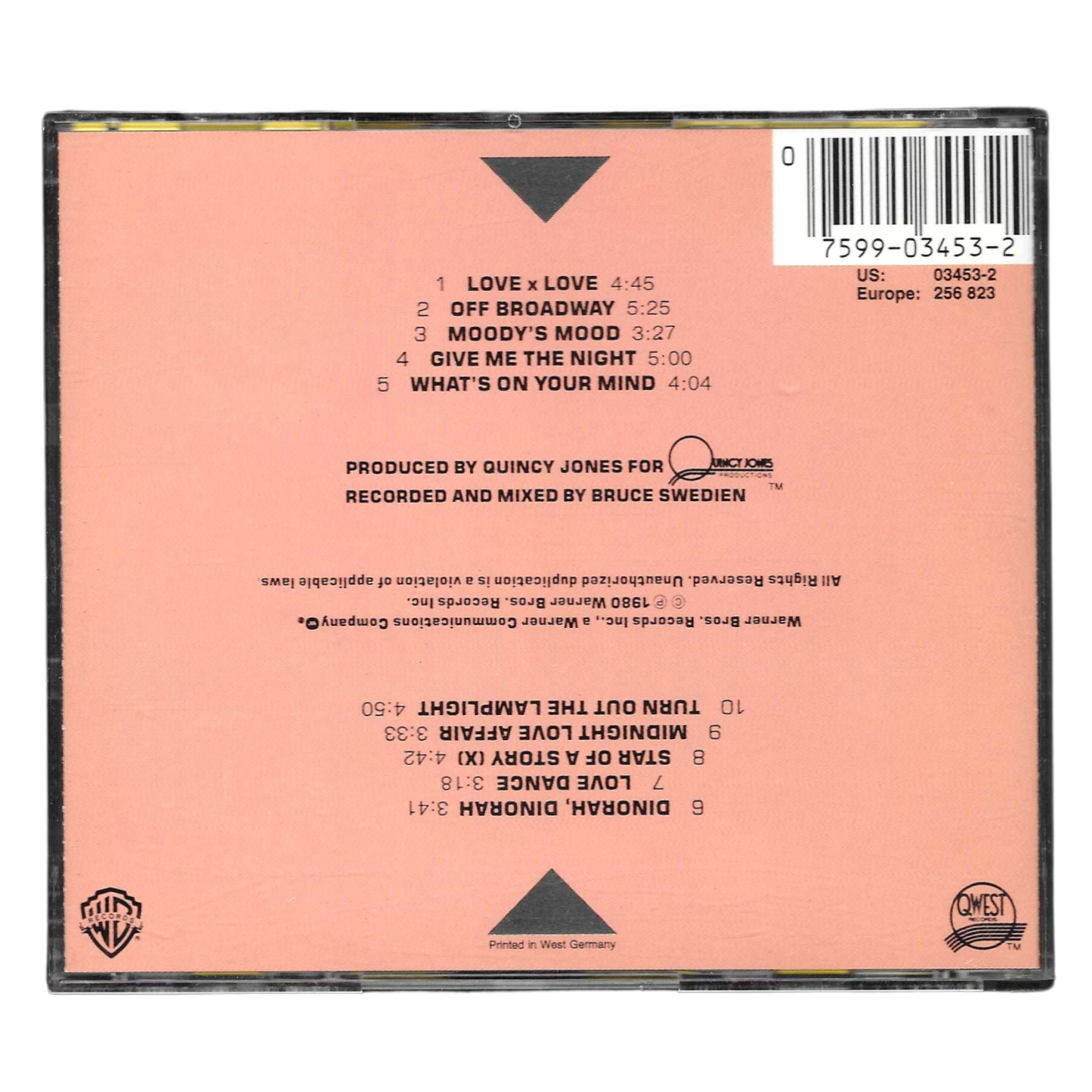 George Benson – Give Me The Night | CD 1983 Warner Bros| OTTIME CONDIZIONI-TR0241