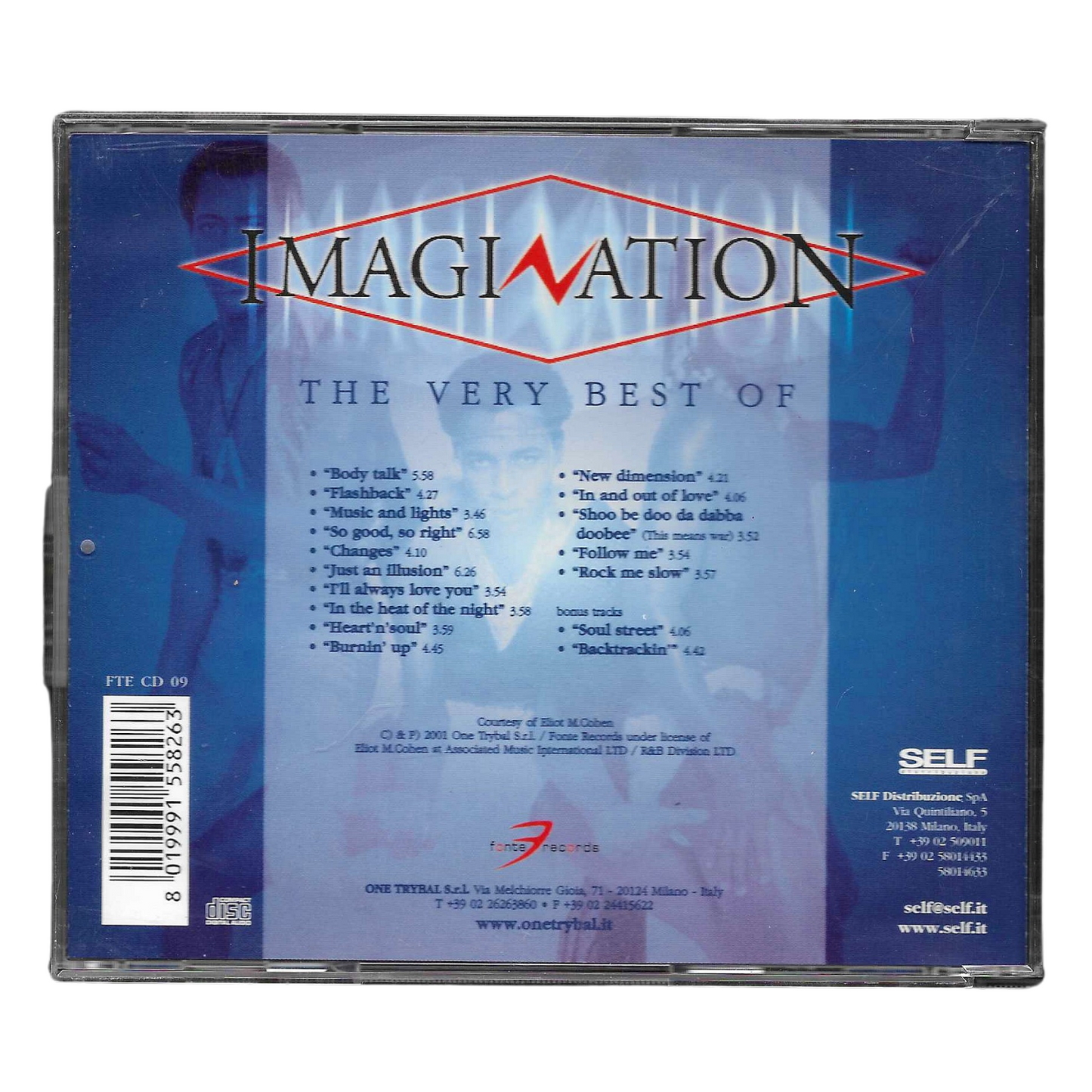 Imagination - The Very Best Of | CD Compilation | Ottime Condizioni - TR0151