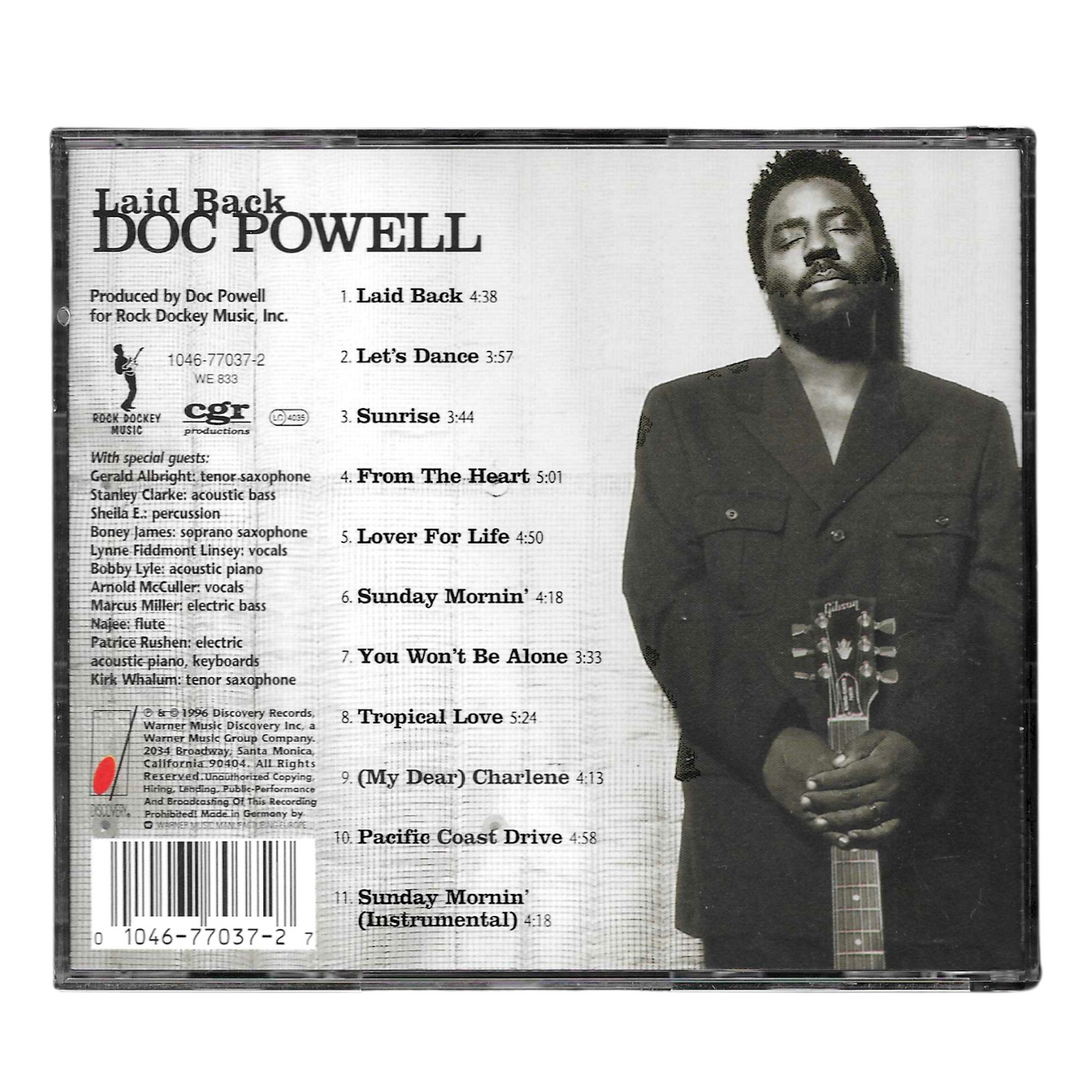 Doc Powell - Laid Back | CD Album Smooth Jazz | COME NUOVO - TR0139