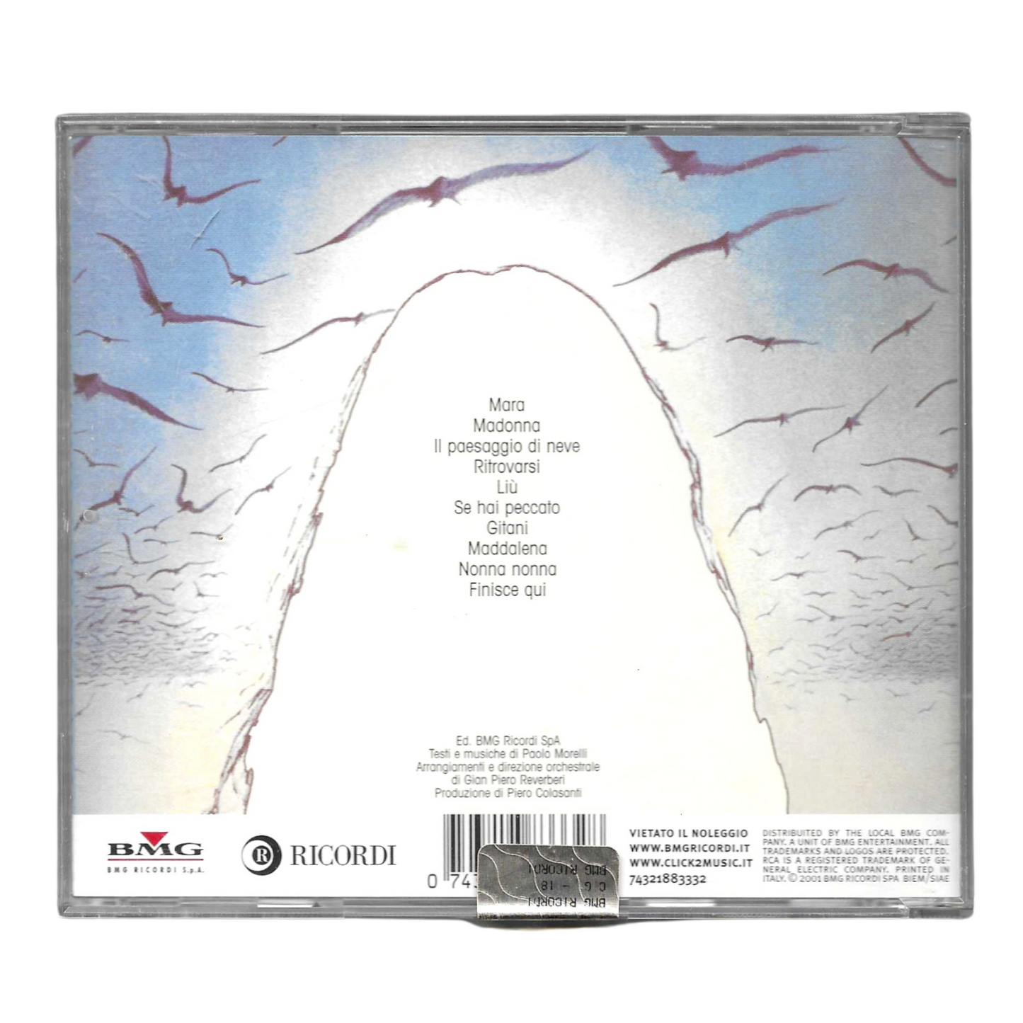 Alunni del Sole - Liù | CD Album (2001) | Pop Italiano | COME NUOVO - TR0080