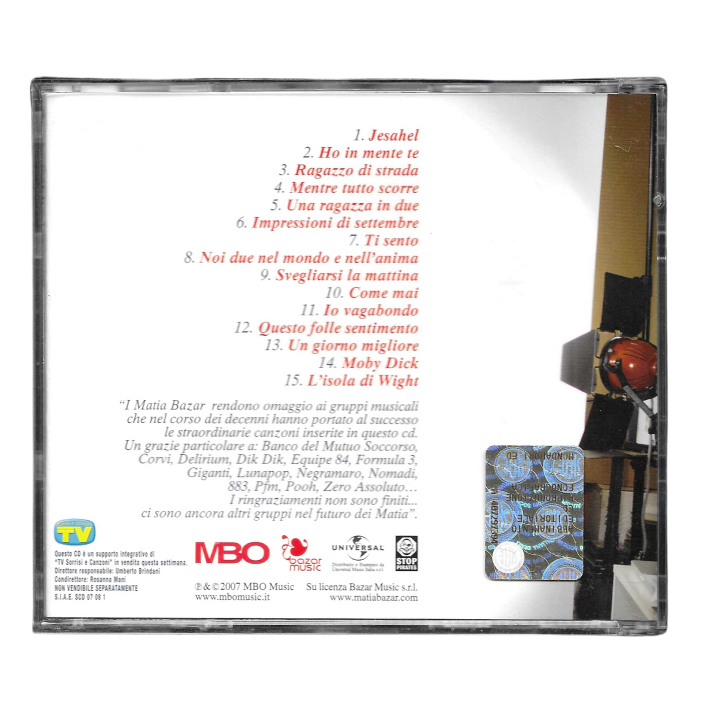 Matia Bazar – Uno1due2tre3quattro4 | CD EDITORIALE | OTTIME CONDIZIONI - TR0214