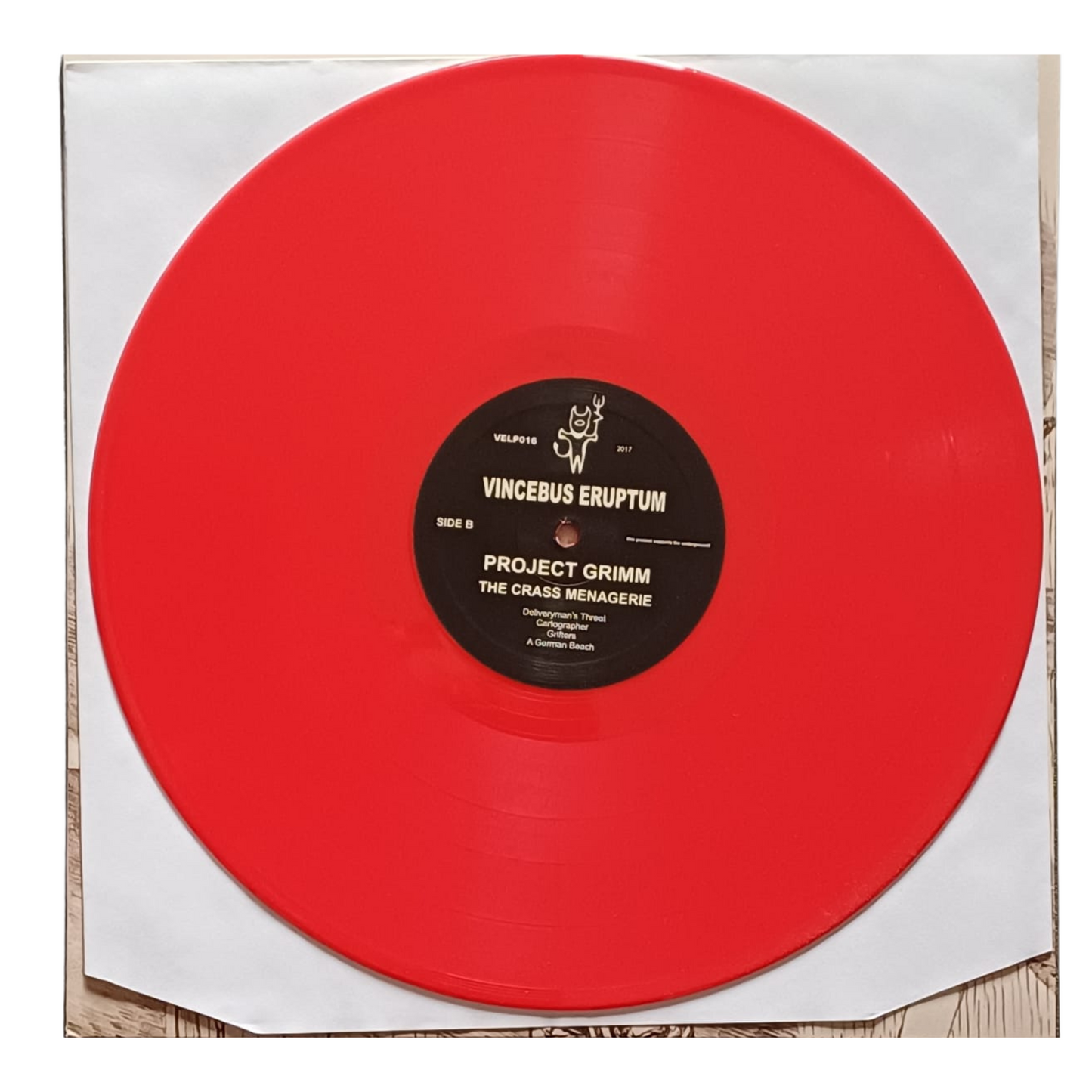 Project Grim – The Crass Menagerie|LP Rosso Edizione Speciale–VELP016|(M)TRV0086