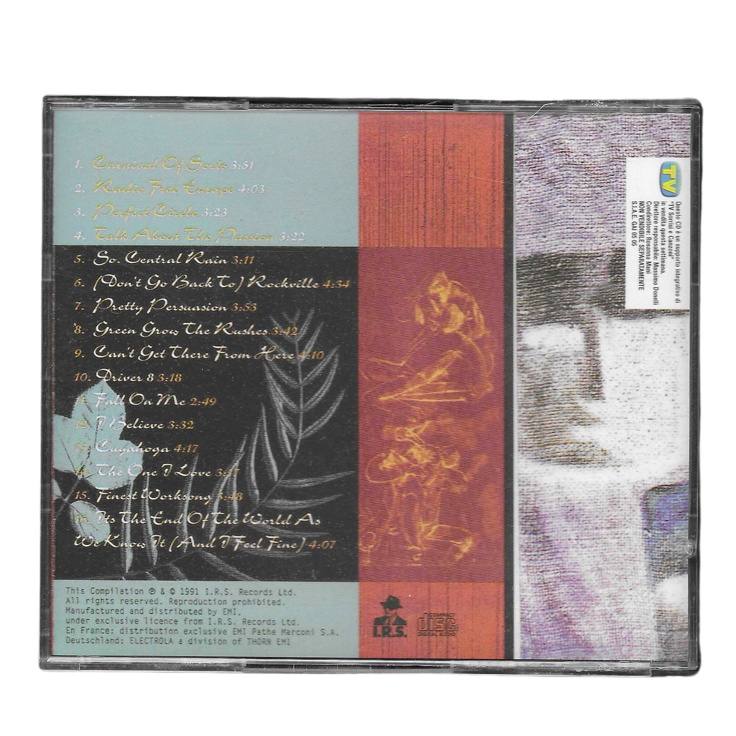 R.E.M. – The Best Of R.E.M. | CD Compilation | EDITORIALE - OTTIME CONDIZIONI - TR0202