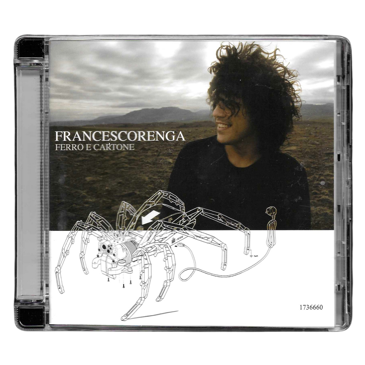 Francesco Renga - Ferro e Cartone | CD Album 2007 | Pop Italiano | Come Nuovo TR0045