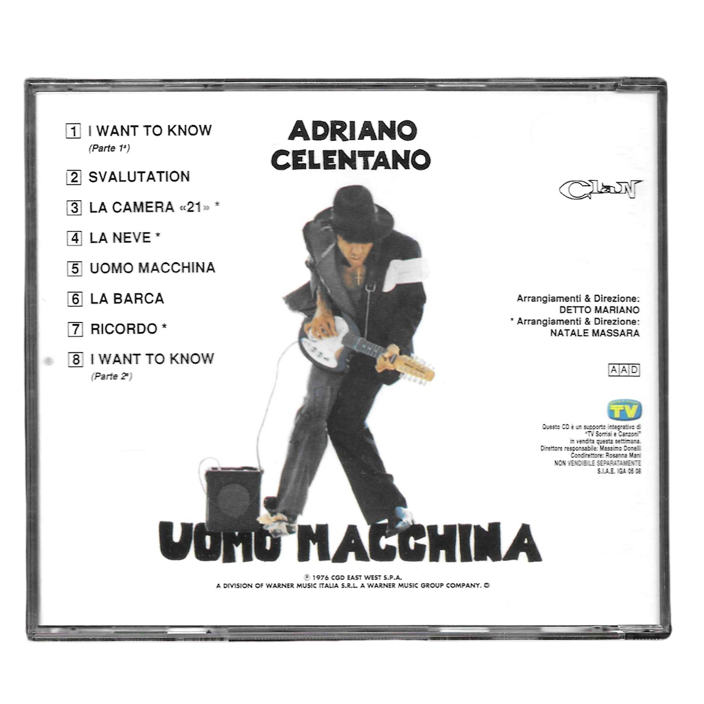 Adriano Celentano – Svalutation | CD EDITORIALE | OTTIME CONDIZIONI - TR0194