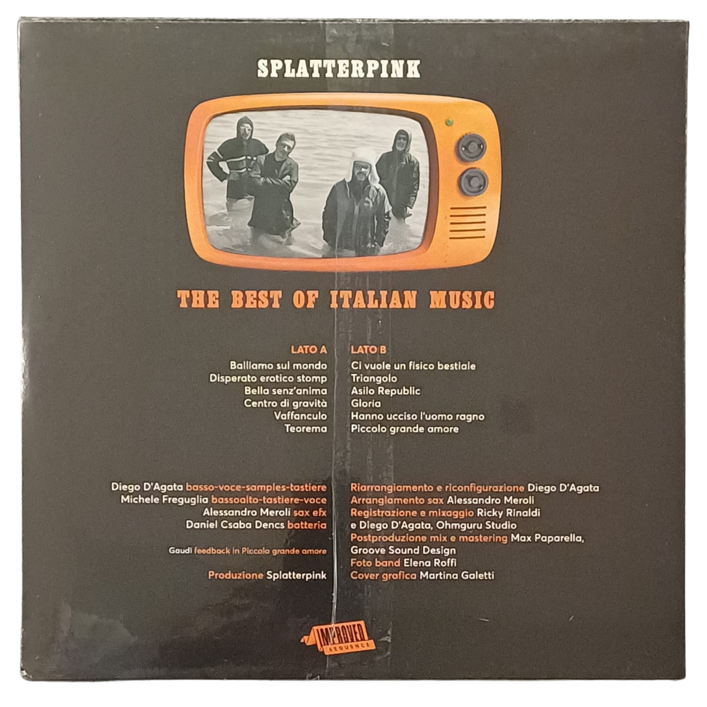 Splatterpink – The Best Of Italian Music | LP Album – IMP053, 2022 | NUOVO - TRV0083