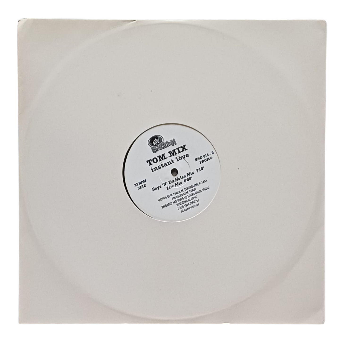 Tom Mix – Instant Love | LP 12"– SND 015) |Euro House| (VG+) TRV0043