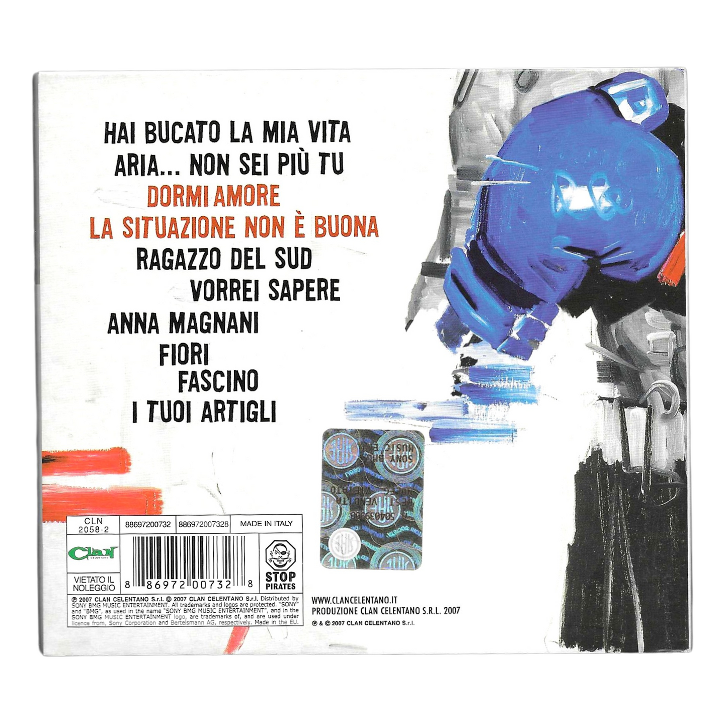 Adriano Celentano – Dormi Amore La Situazione Non È Buona | CD DIGIPACK -TR0181