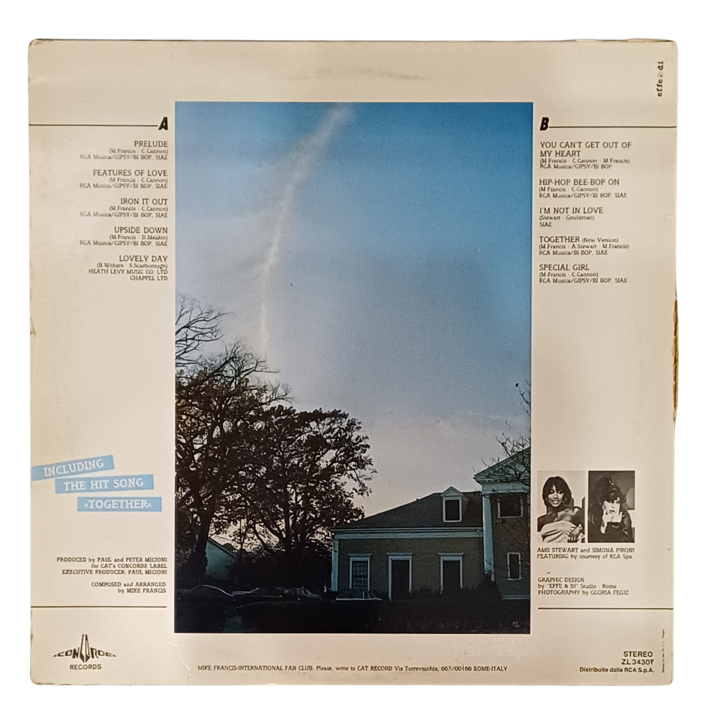 Mike Francis – Features | LP ZL 34307 | ACCETTABILE (VG-) TRV0023