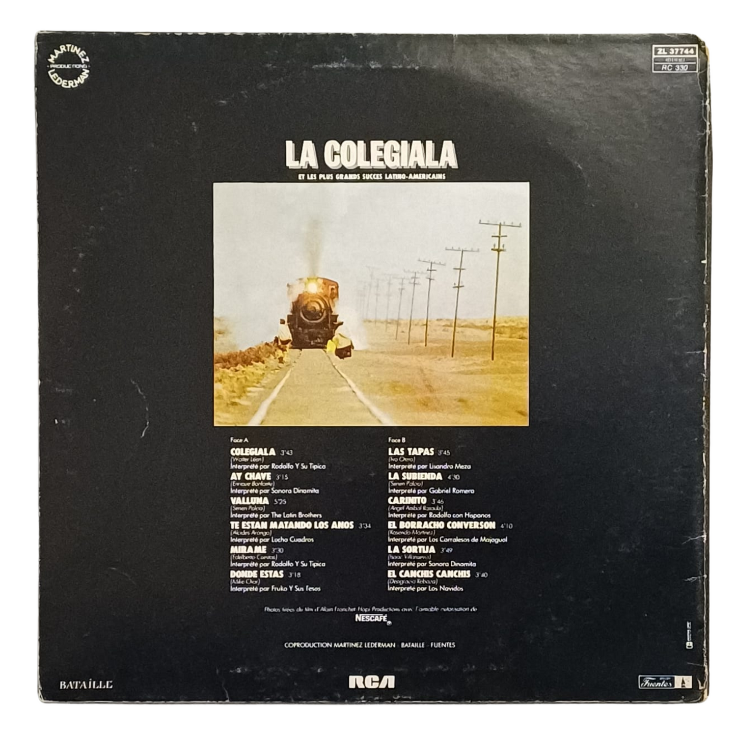 Rodolfo Y Su Tipica – La Colegiala Et Les Plus Grands Succès Latino-Américains - BUONE CONDIZIONI - TRV0017