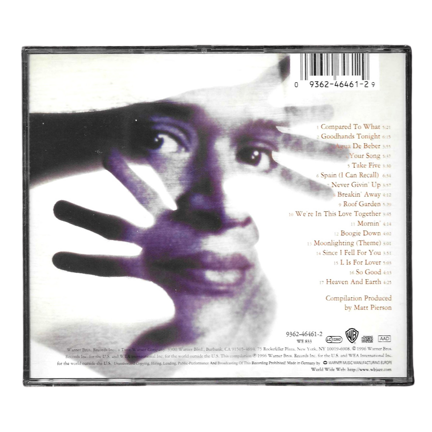 Al Jarreau - Best Of Al Jarreau | CD Compilation 1996 | Jazz, Funk/Soul | Come Nuovo TR0044