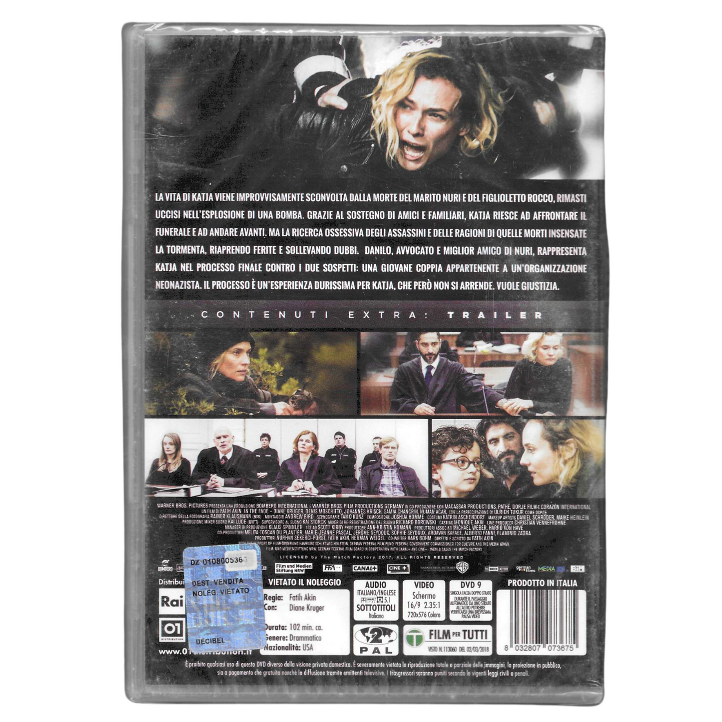DVD "Oltre la notte" (2017) – Edizione BIM Distribuzione - NUOVO - TRD0097