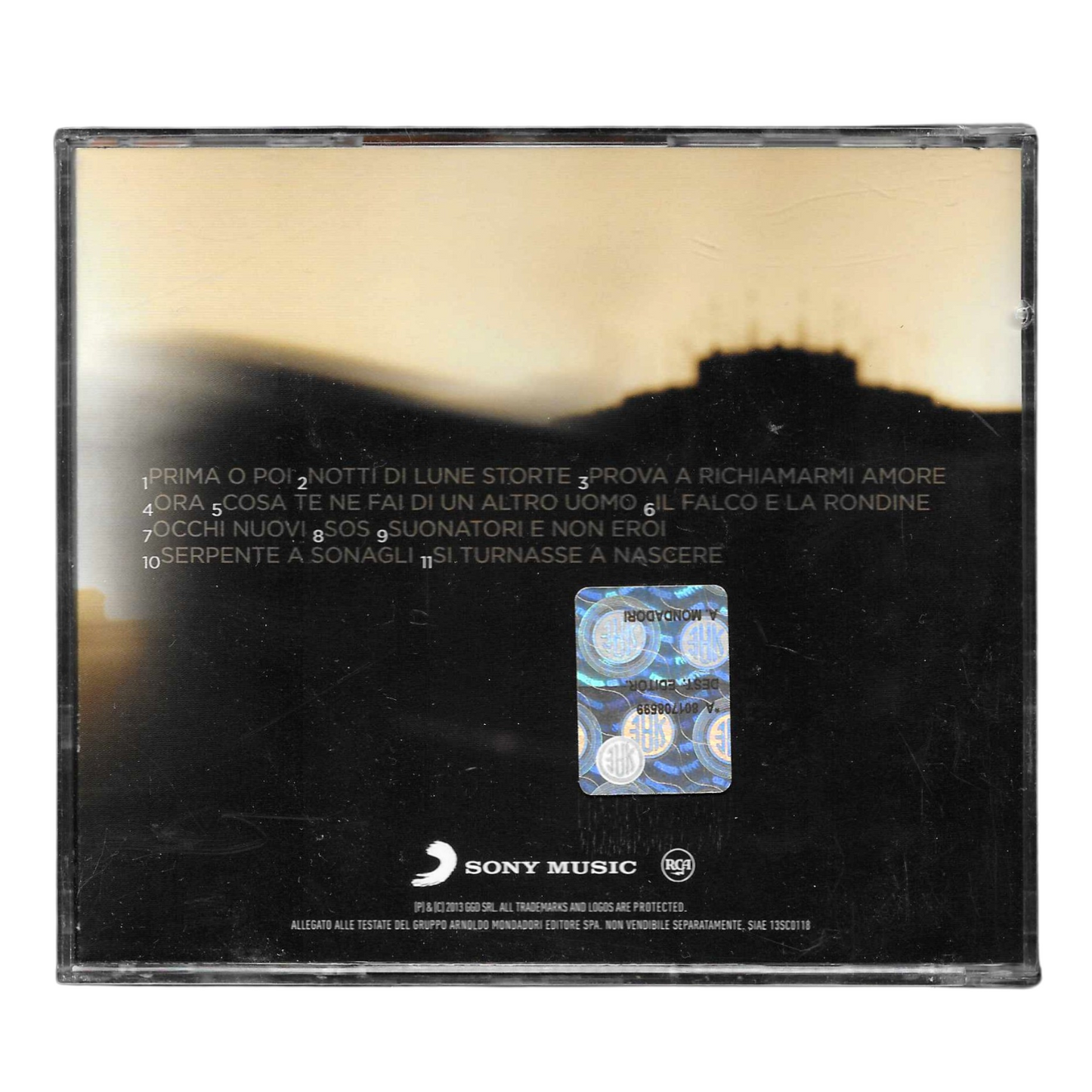 Gigi D'Alessio – Ora | SONY MUSIC | COME NUOVO - TR0210