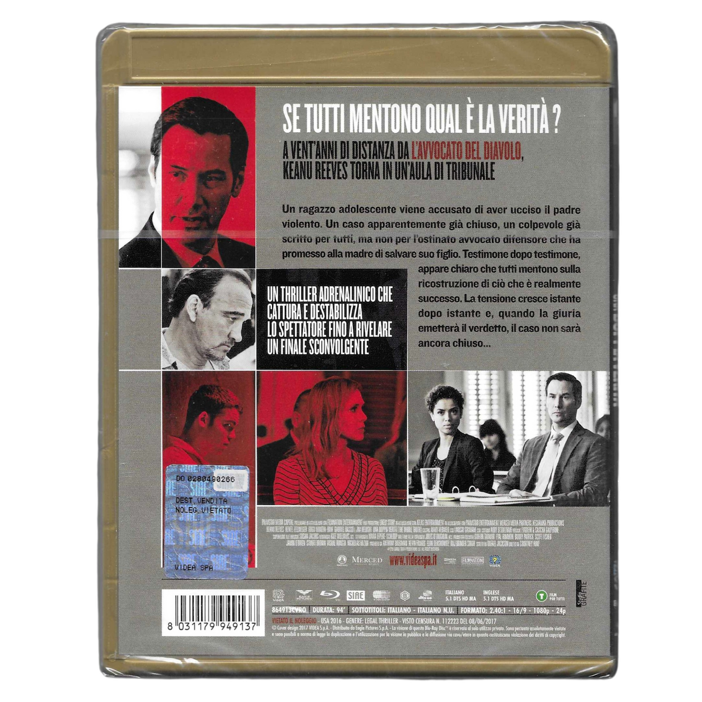 BLU-RAY UNA DOPPIA VERITÀ | NUOVO - TRD0184