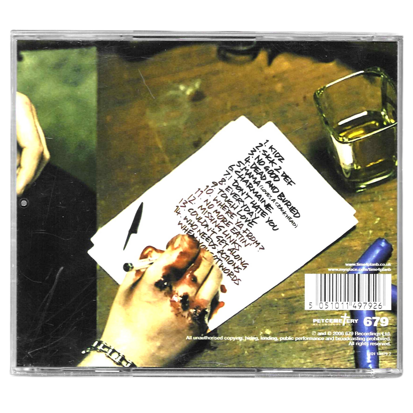 Plan B - Who Needs Actions When You Got Words | CD Hip-Hop Rap | Ottime Condizioni TR0024