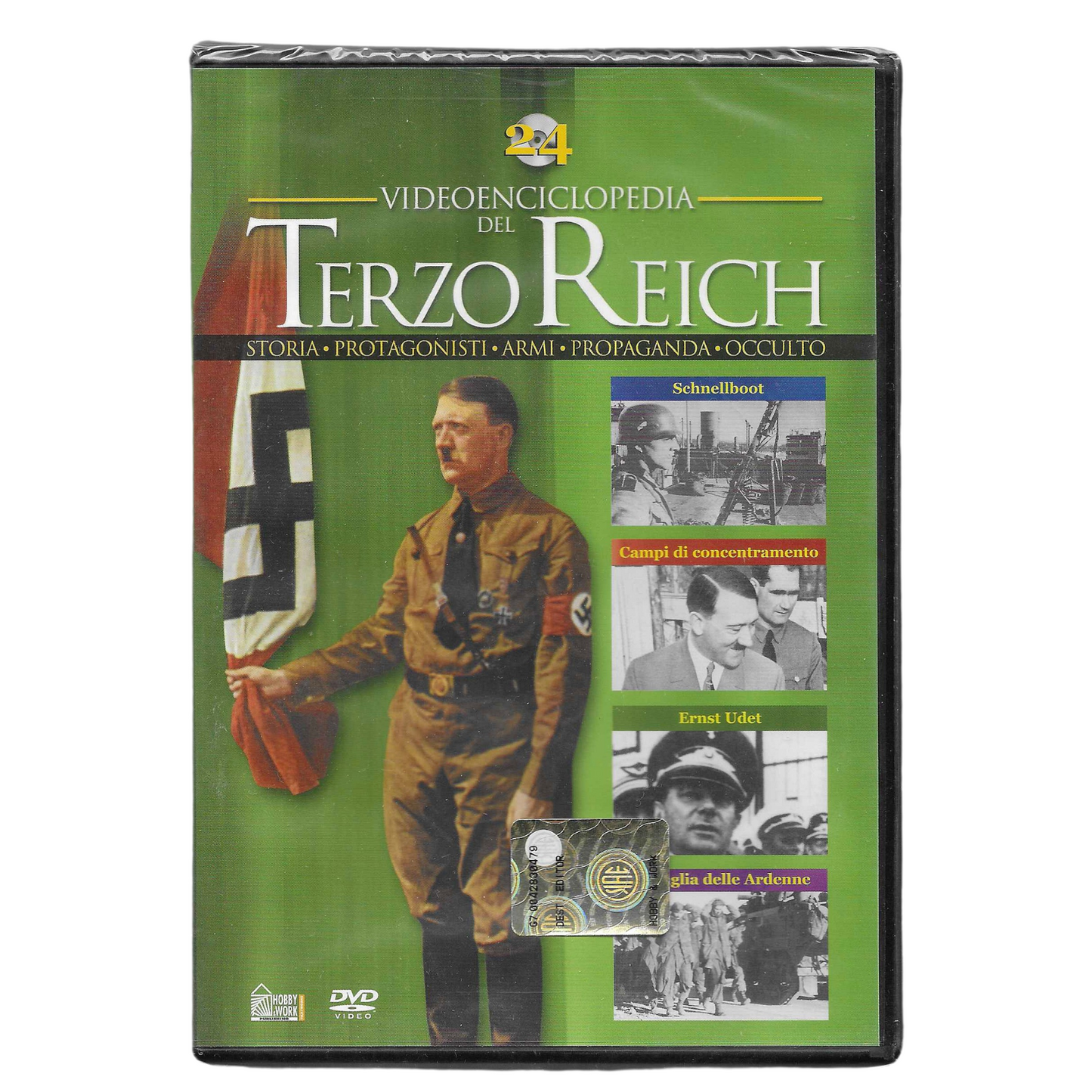 VIDEOENCICLOPEDIA DEL TERZO REICH - VOLUME 24 - HOBBY&WORK - NUOVO - TRD0159