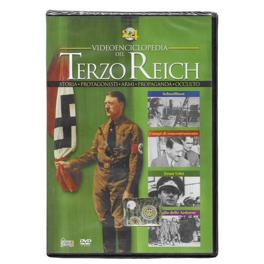 VIDEOENCICLOPEDIA DEL TERZO REICH - VOLUME 24 - HOBBY&WORK - NUOVO - TRD0159