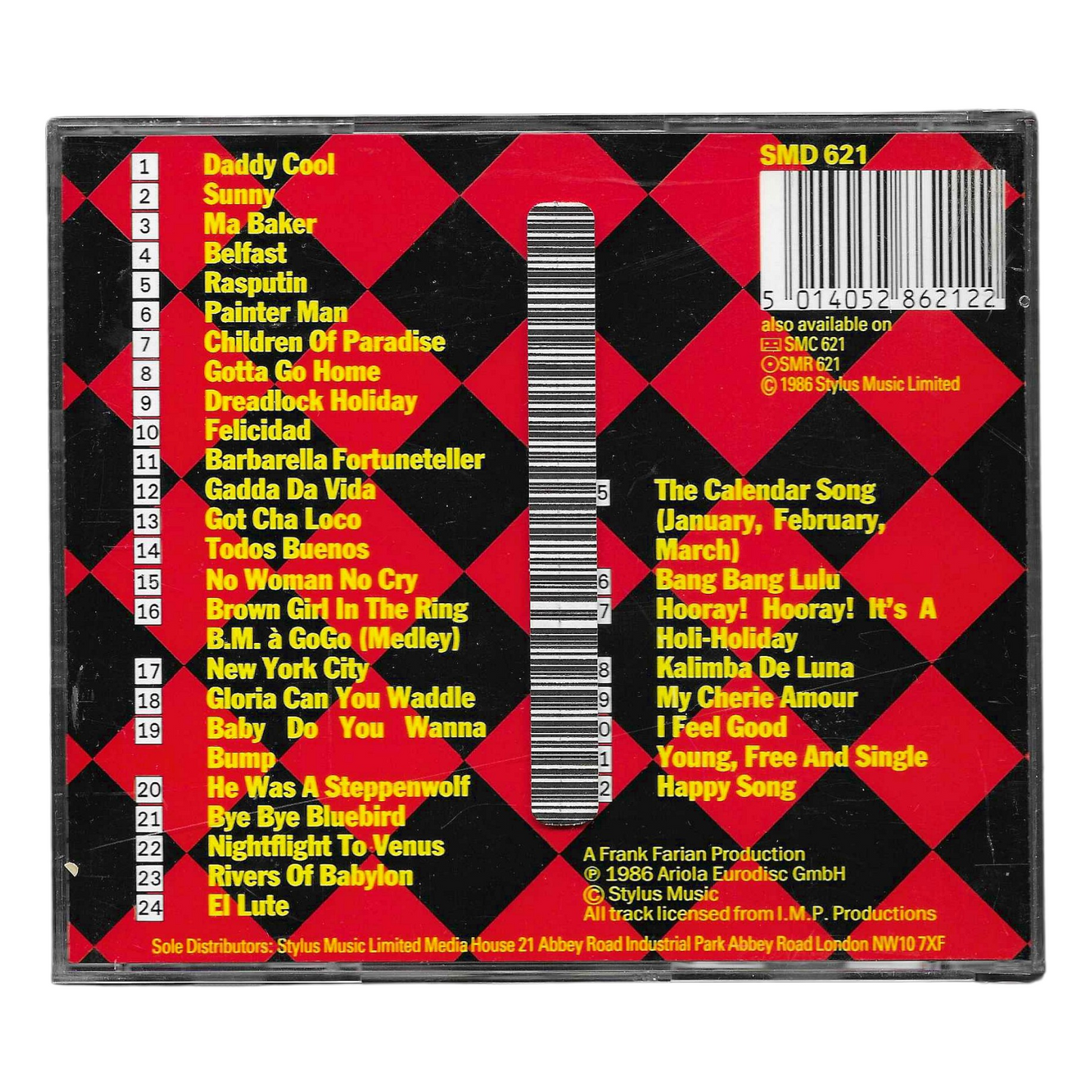 Boney M. - 32 Superhits: The Best of 10 Years - New Non-Stop Digital Remix '86 CD (1986) | Disco, Pop | COME NUOVO - TR0060