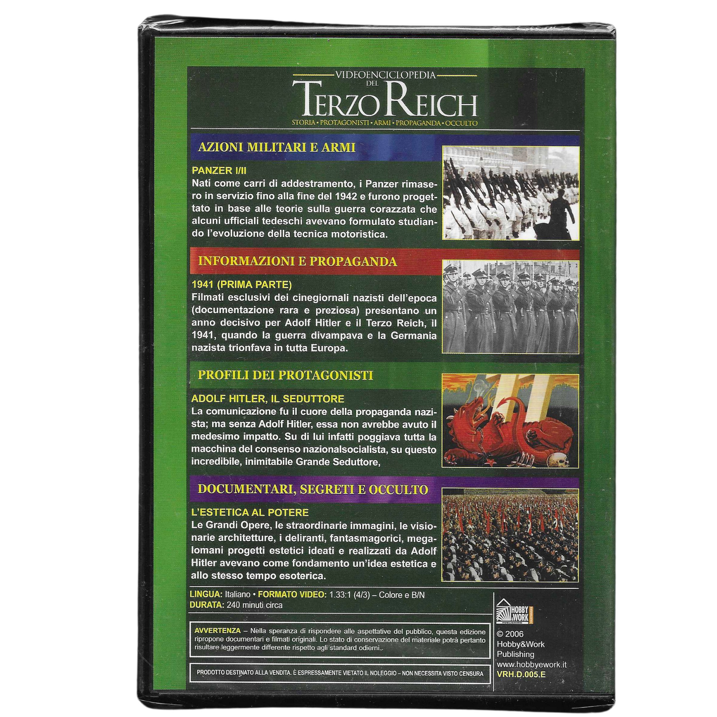 VIDEOENCICLOPEDIA DEL TERZO REICH - VOLUME 5 - DVD EDITORIALE - TRD0163