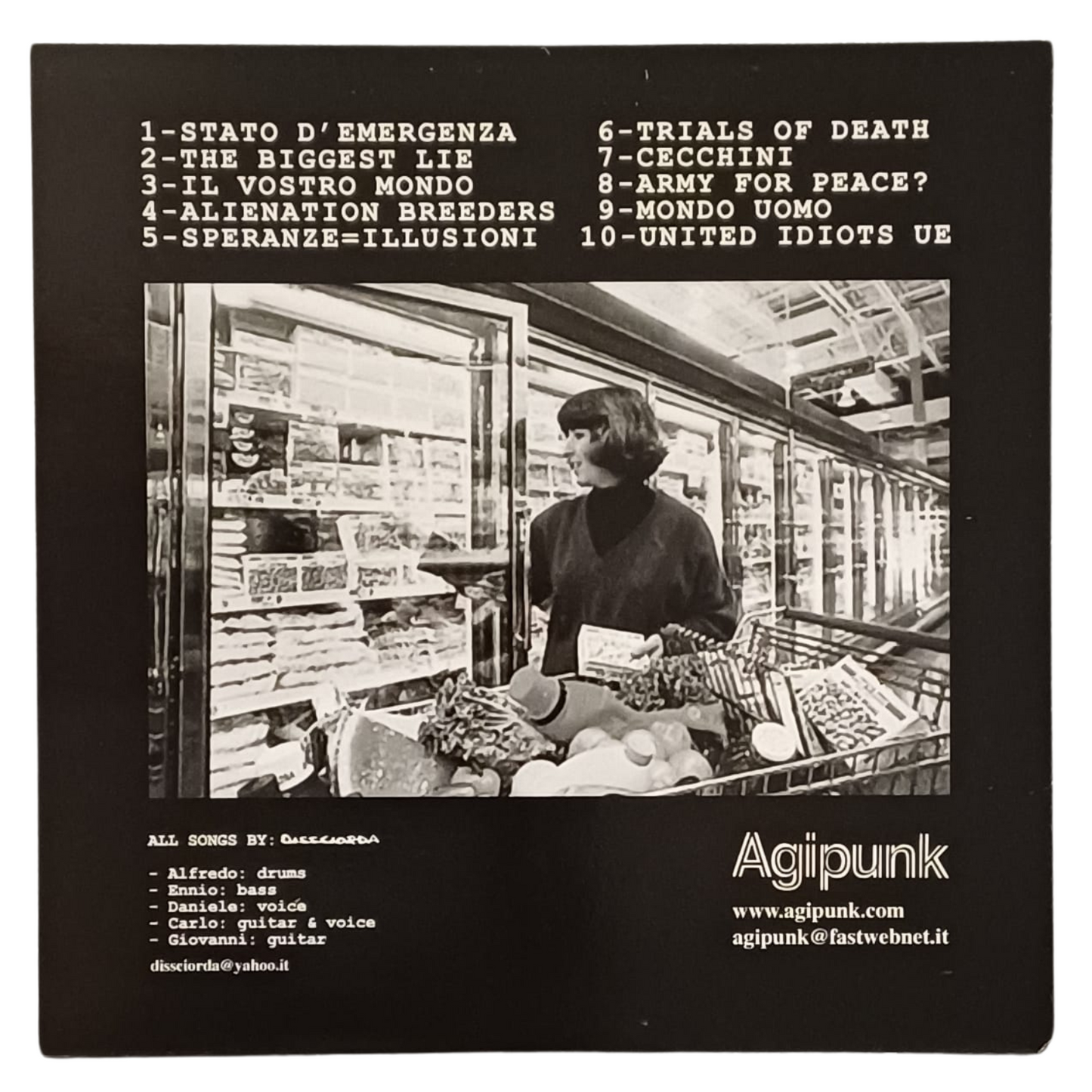 Dissciorda – Alienation Breeders | LP – Agipunk AG25 | (VG++) TRV0088