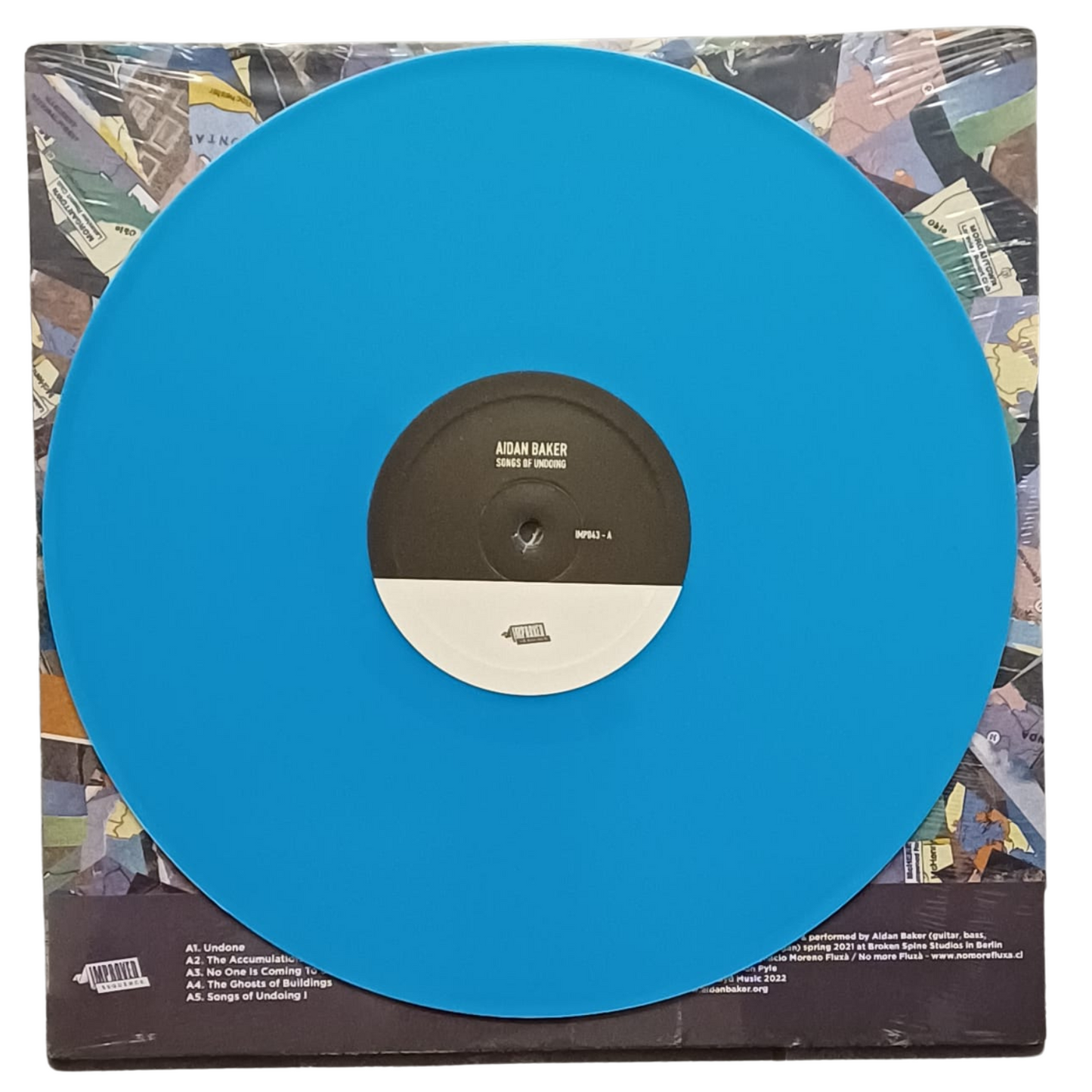 Aidan Baker – Songs Of Undoing | Limited Edition VINILE COLORE Blue | (M)TRV0092