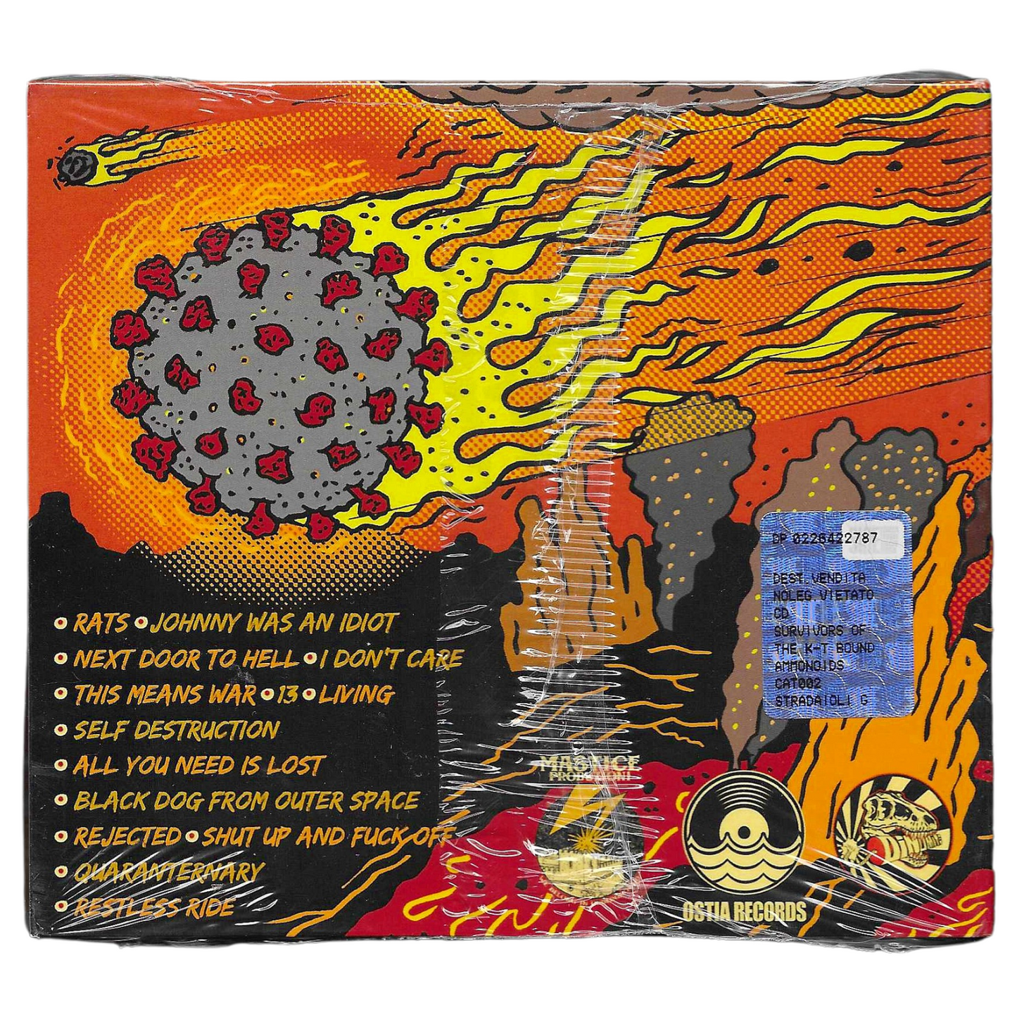 The Ammonoids – Survivors Of The K-T Boundary |CD Digipack Punk | NUOVO-TR0276