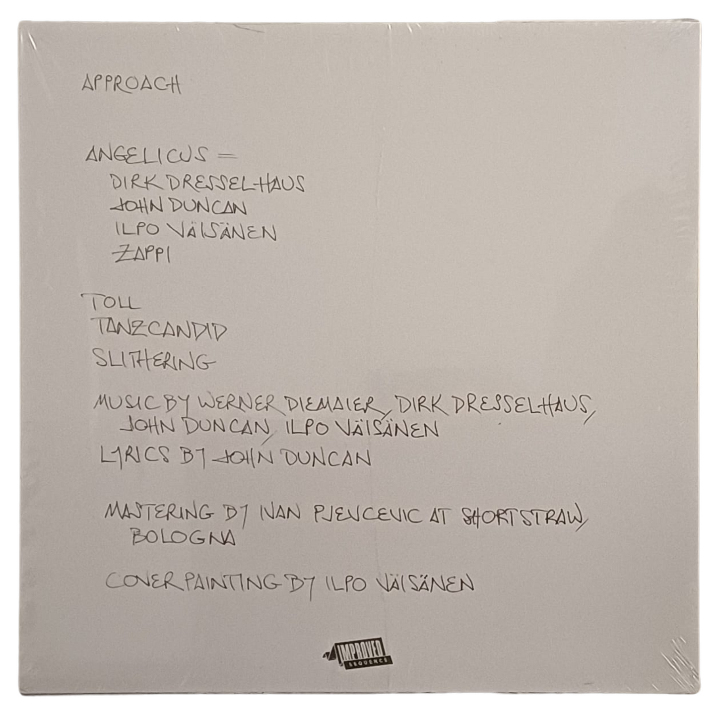 Angelicus – Approach | Vinile LP Stereo – IMP080 2022 | COME NUOVO - TRV0080