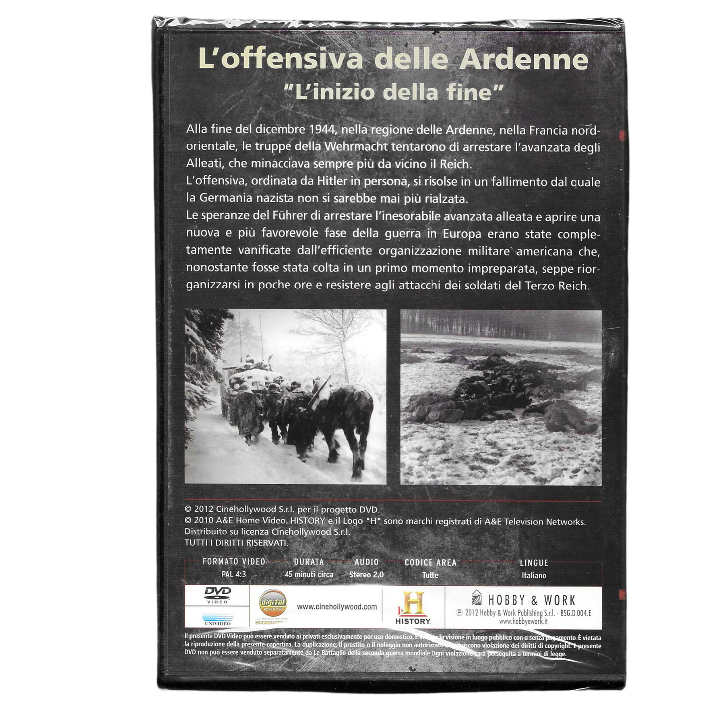 L'OFFENSIVA DELLE ARDENNE - DVD EDITORIALE - NUOVO - TRD0175