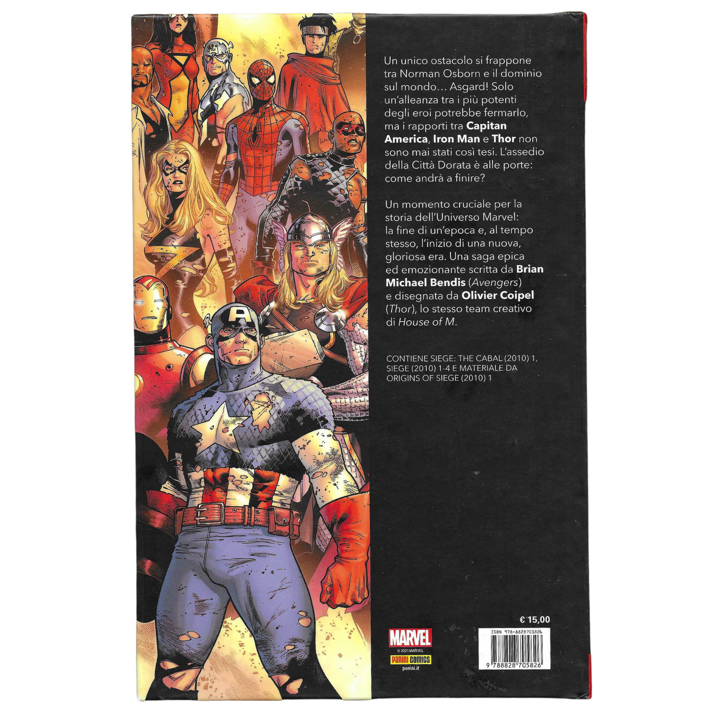 Assedio – Marvel Must-Have | BENDIS - COIPEL | Panini Comics -NUOVO- TRL0027