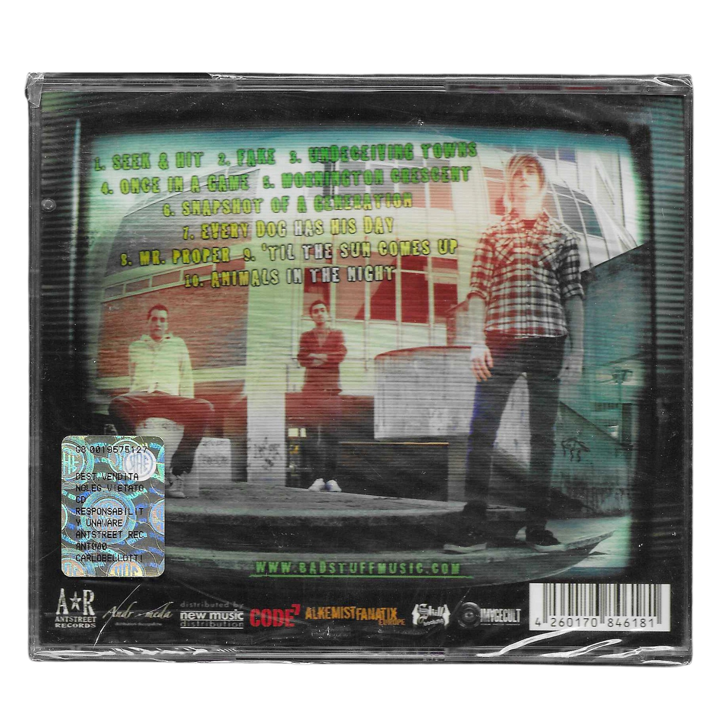 Bad Stuff – Responsibly Unaware | CD ANT-040 Rock, Punk | NUOVO - TR0258